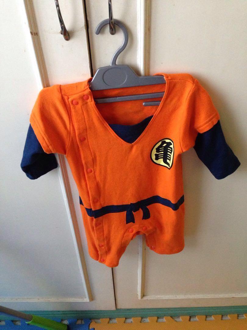 Sale Baby Costume Dragon Ball Z Onesie On Carousell