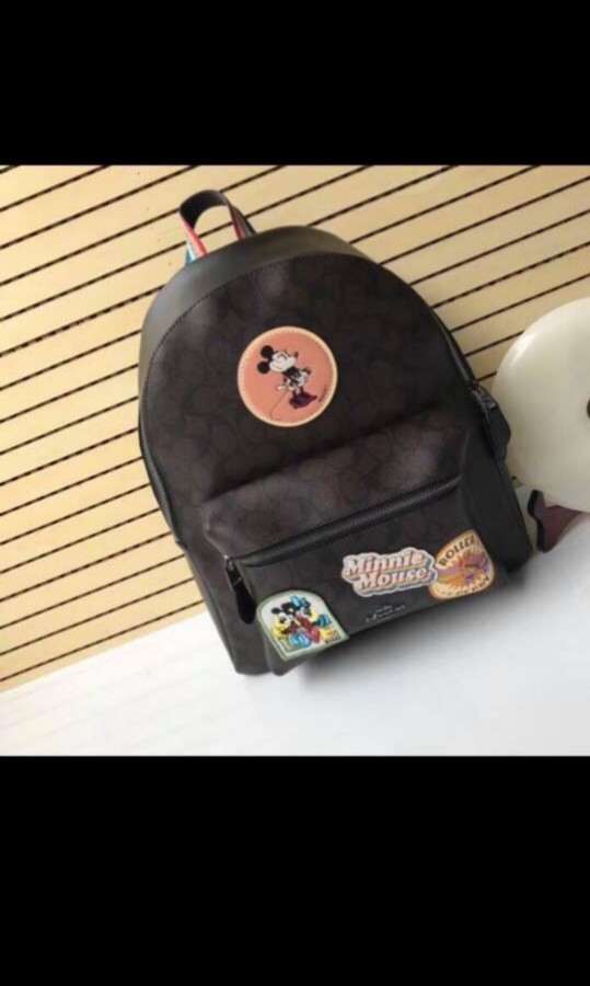 coach backpack mickey mouse