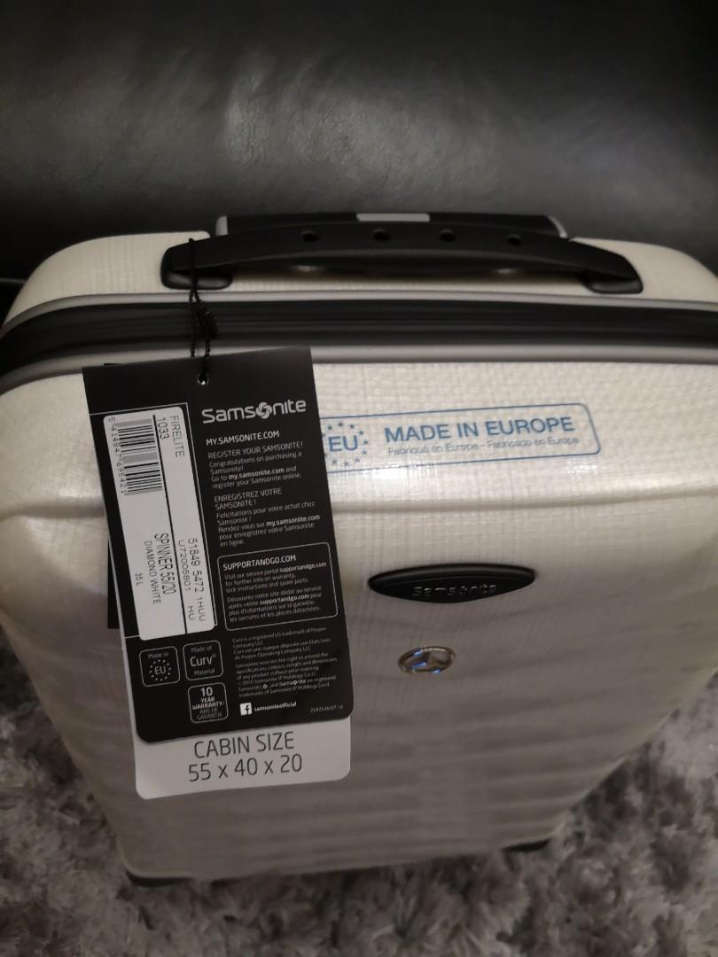 samsonite firelite 1033