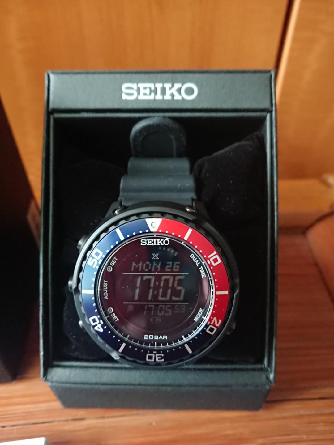 Seiko Prospex Digital Tuna SBEP-003, Men's Fashion, Watches & Accessories,  Watches on Carousell