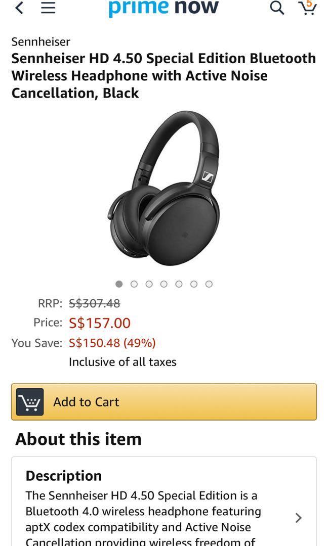 Sennheiser hd best sale 4.5 se