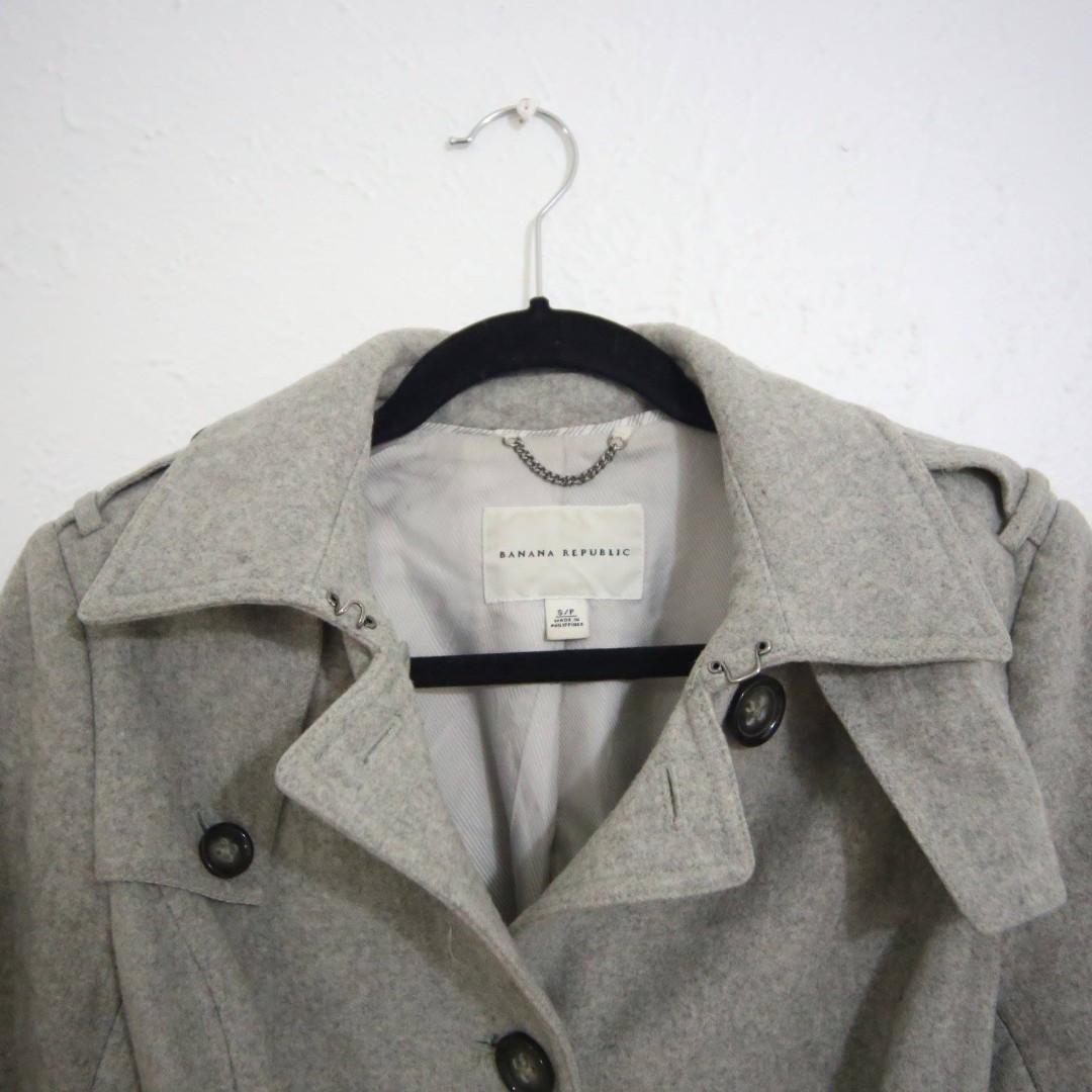 banana republic wool coat womens
