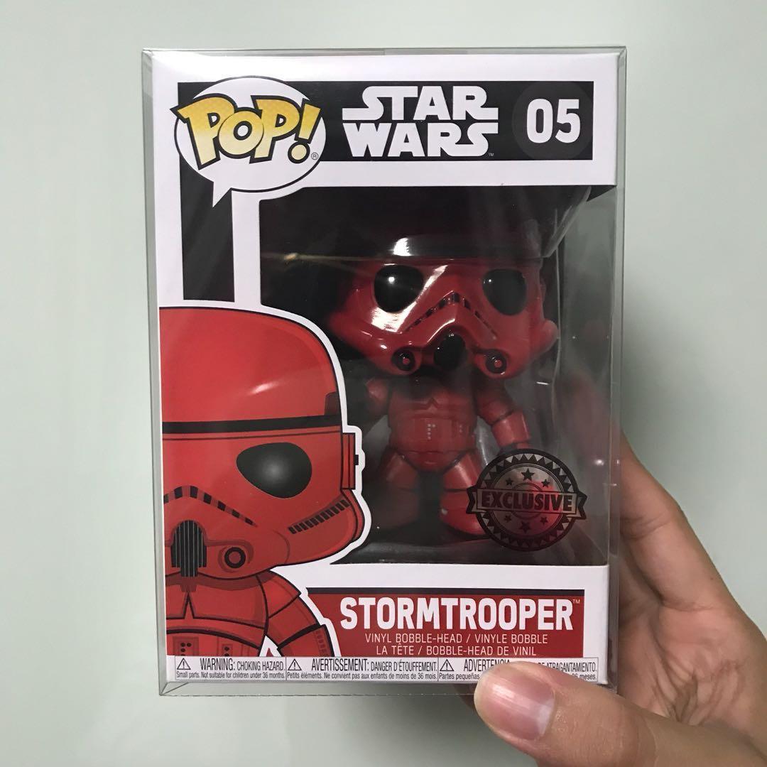 red stormtrooper funko pop