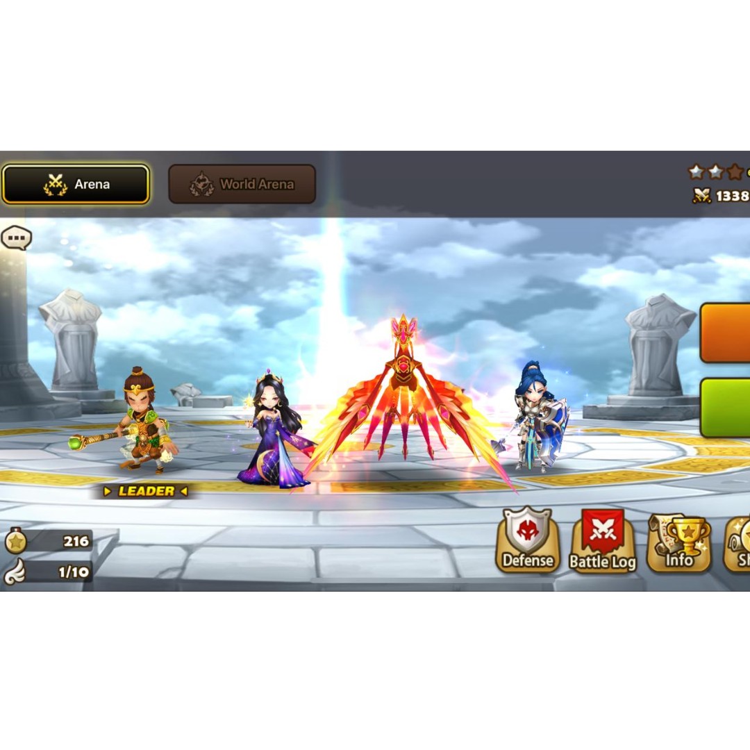 Summoners War Asia Rare Conqueror Acc With Ld Nat5 Toys