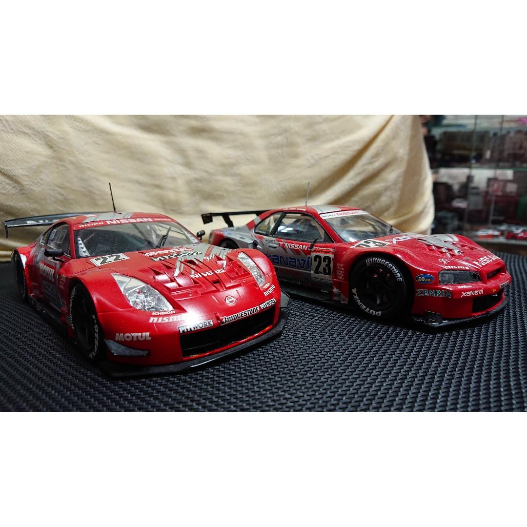 Tamiya Nissan Skyline Gt R R34 Fairlady 350z Super Gt Blackfriday100 Toys Games Diecast Toy Vehicles On Carousell