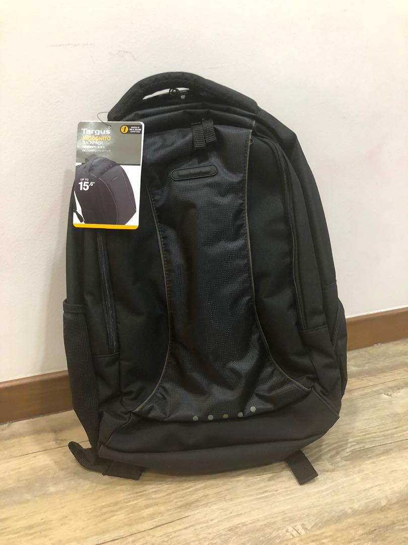 targus incognito backpack