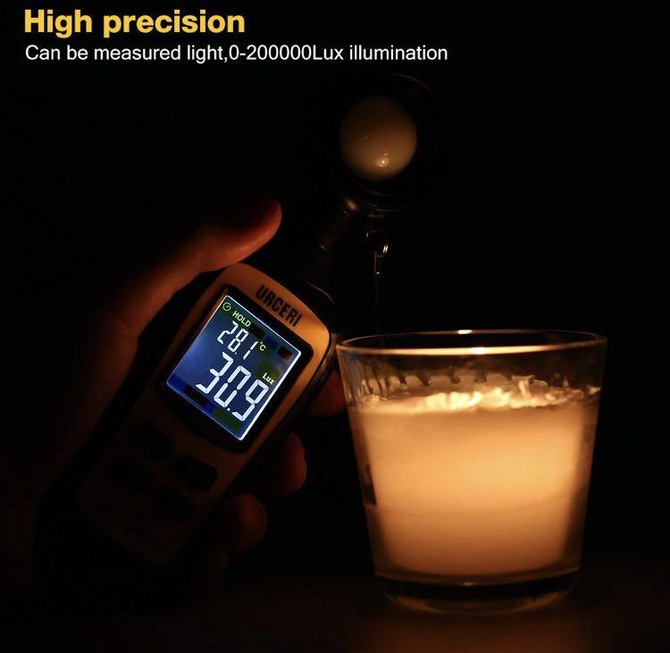 MT-912 handheld digitale lichtmeter, lcd mini luxmeter luminometer fotometer 0 ~ 200K lx voor scholen, fabrieken, gezinnen, hotels