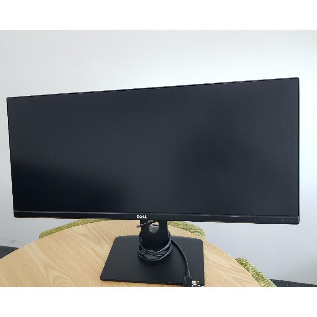 Used 29 inch Ultrawide Dell Monitor for sale (Perfect condition, No ...