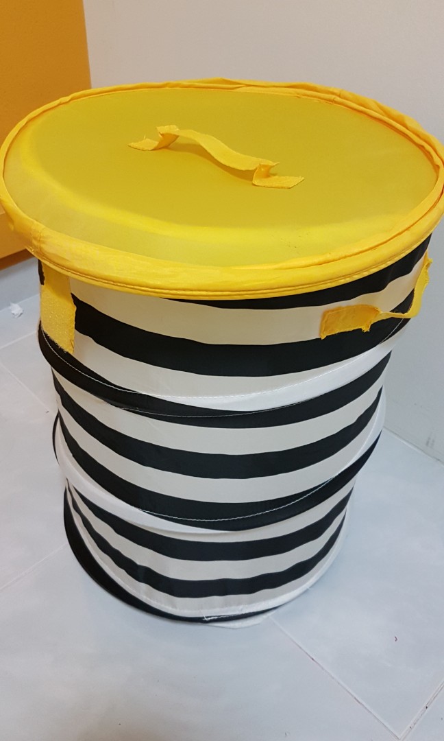 Used In Great Condition 9 10 Flyttbar Ikea Basket With Lid U P 9 90 Babies Kids Cots Cribs On Carousell