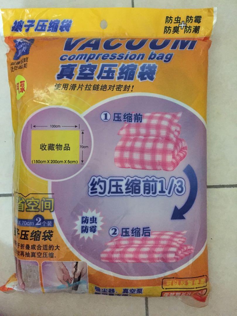 vacuum bag for winter clothes