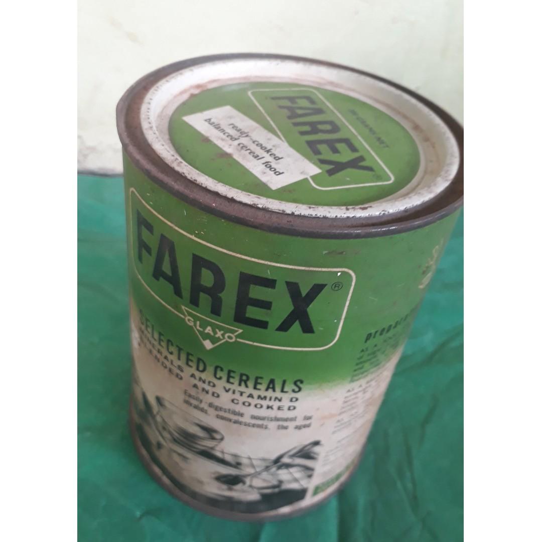 Vintage Advertisement Farex Baby Milk Food Tin Can 400 Gm 11 5 X 10 Vintage Collectibles Vintage Collectibles On Carousell We aim to use the very best ingredients to make our cereals just right for each important developmental stage. vintage advertisement farex baby milk food tin can 400 gm 11 5 x 10