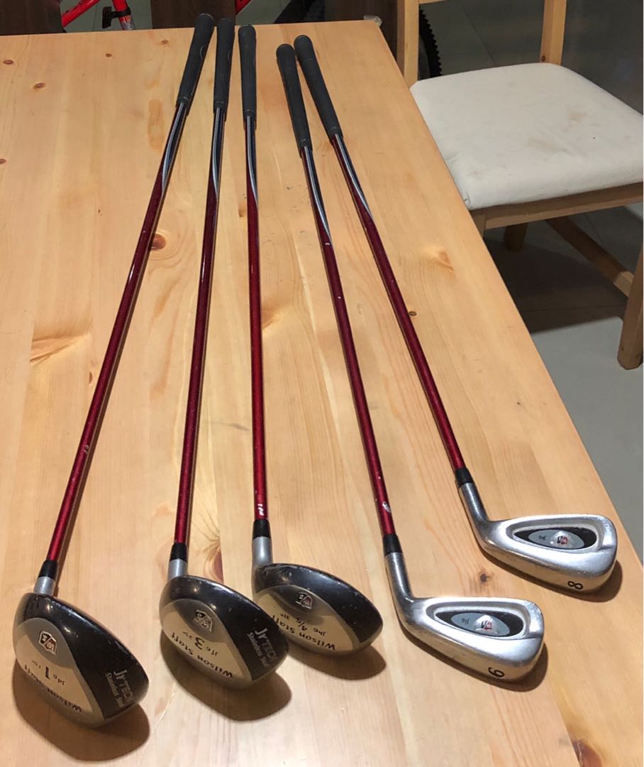 wilson staff junior golf set