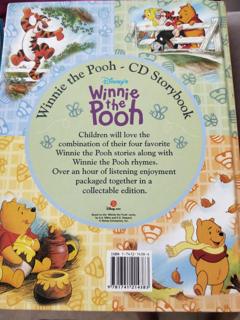 winnie the pooh cd storybook hobbies toys books magazines fiction non fiction on carousell