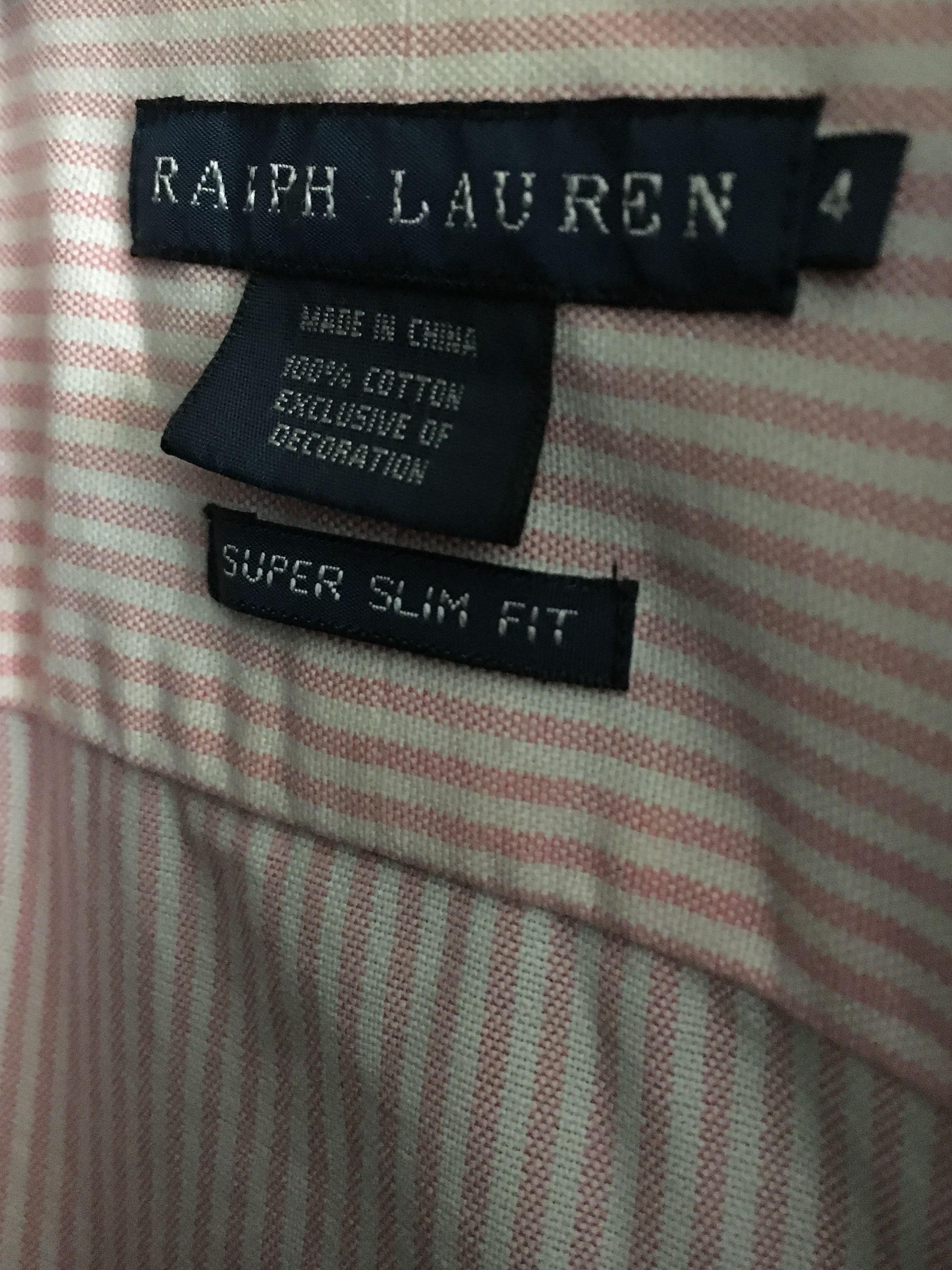 ralph lauren super slim fit