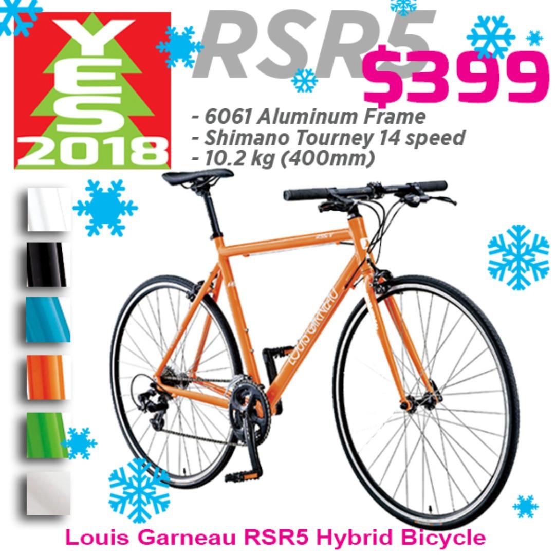Year End Sales! Louis Garneau RSR5 flat bar road bike, Bicycles & PMDs, Bicycles, Road Bikes on ...