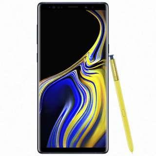 SAMSUNG NOTE 9 128GB (Black)Door delivery.sealed in Box