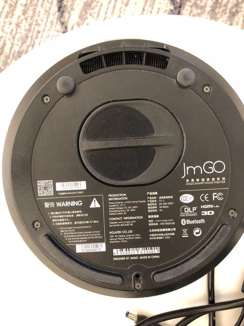 堅果 JMGO G1S projector 投影儀 (標準版）, 家庭電器, 電視 & 其他娛樂, 投影機 Carousell