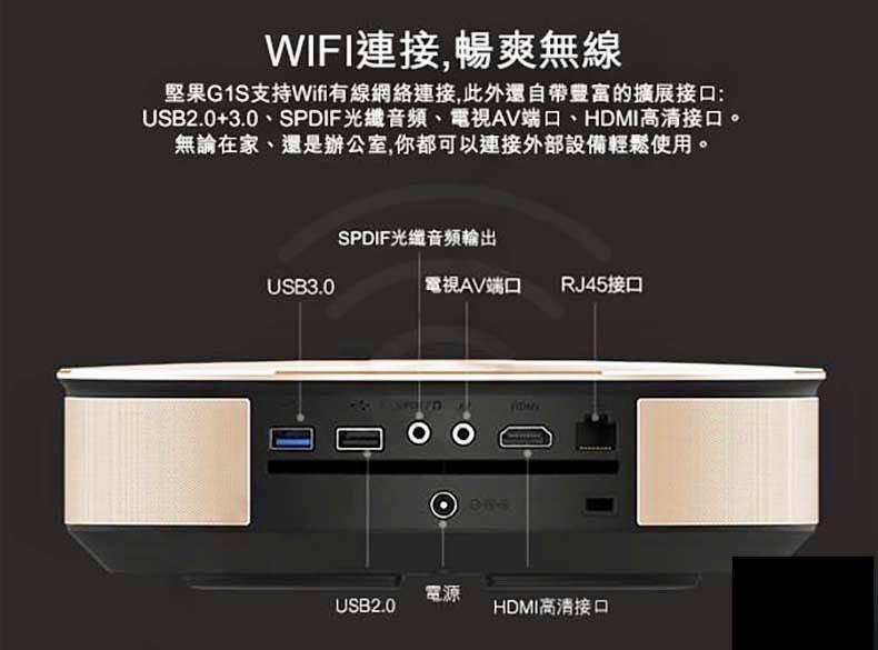 堅果 JMGO G1S projector 投影儀 (標準版）, 家庭電器, 電視 & 其他娛樂, 投影機 Carousell