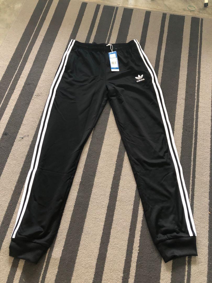 Adidas Junior SST Track Pants Men s Fashion Bottoms Joggers on