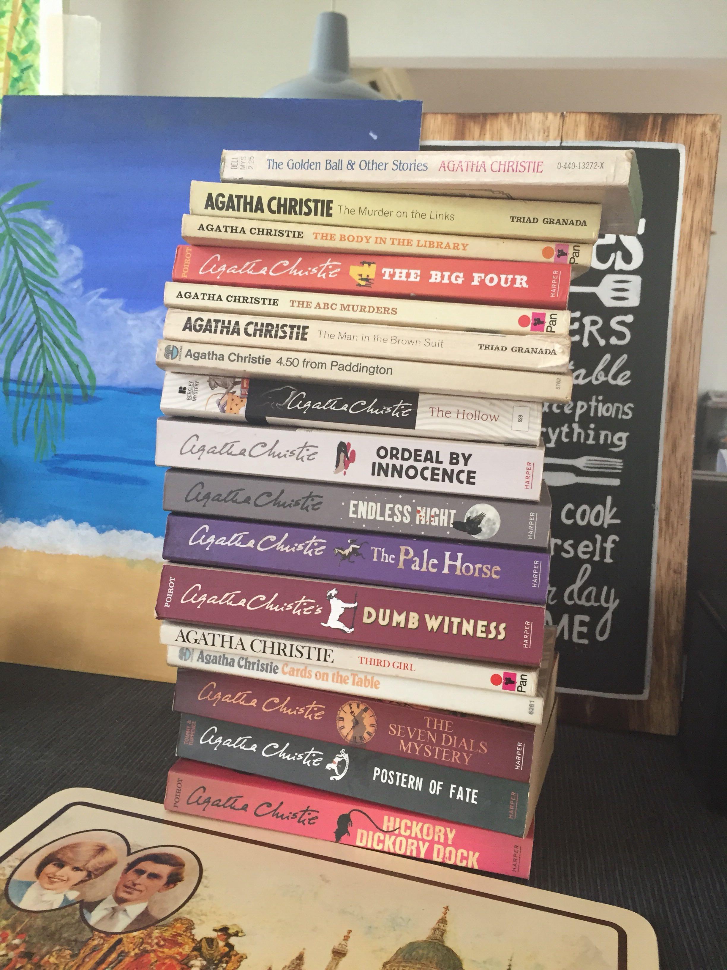 Agatha Christy Books Books Stationery Fiction On Carousell
