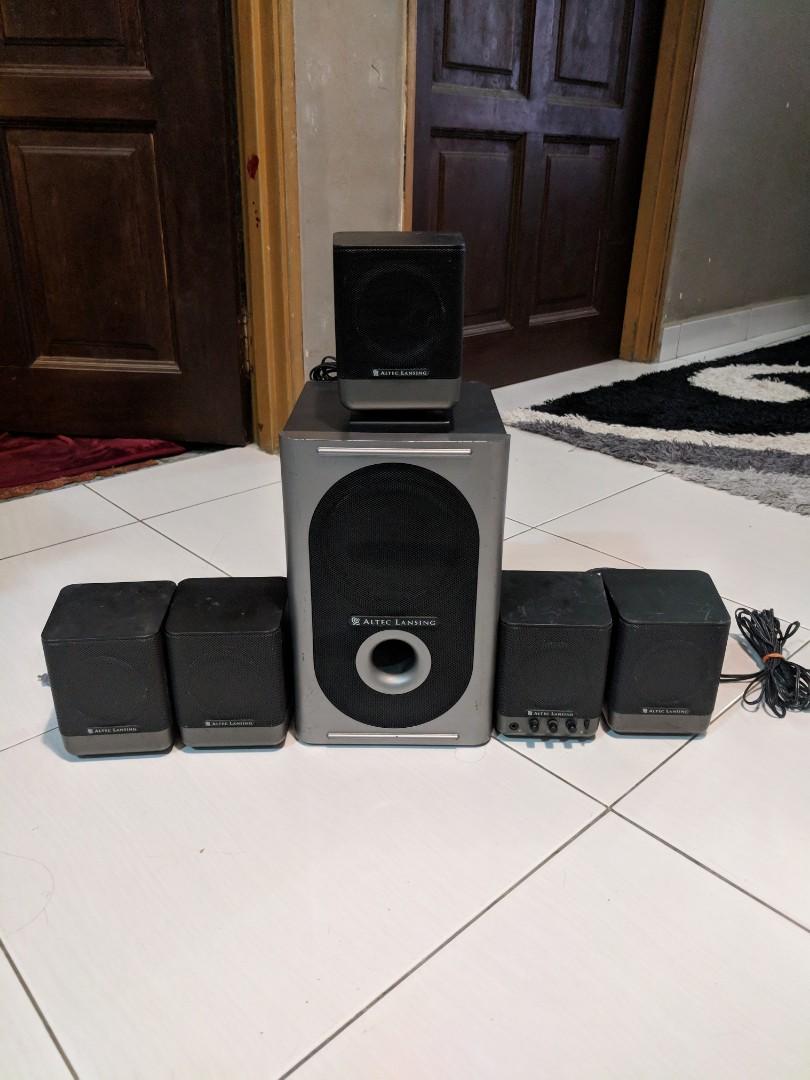 Altec Lansing 251 Speaker 5.1, Audio, Soundbars, Speakers & Amplifiers ...