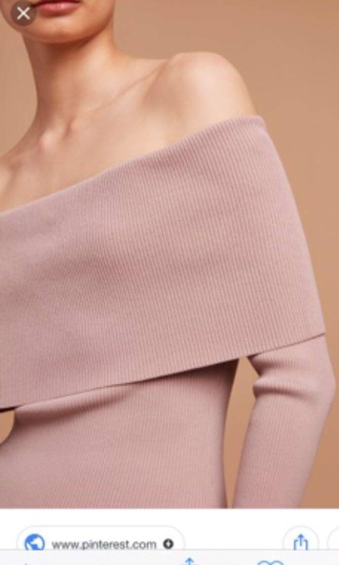 Off the shoulder sweater aritzia shop