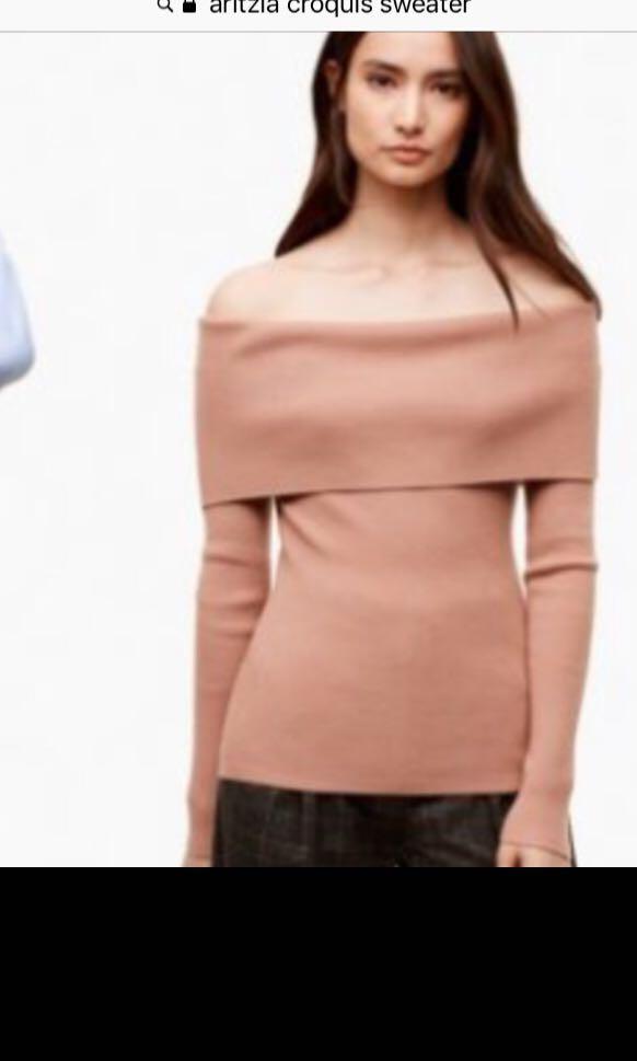 Aritzia croquis sweater top