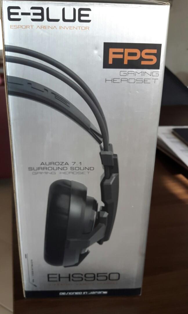 Headset gamer 7.1 surround best sale vibration auroza fps ehs950