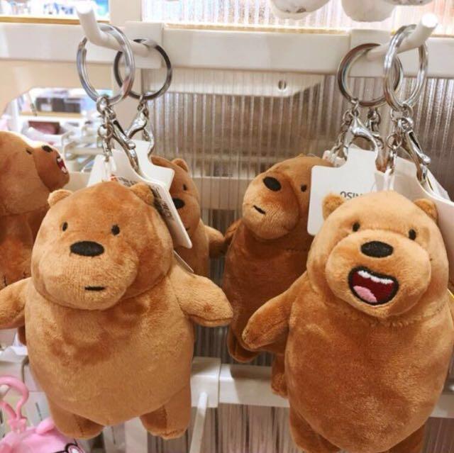We bare bears keychain top