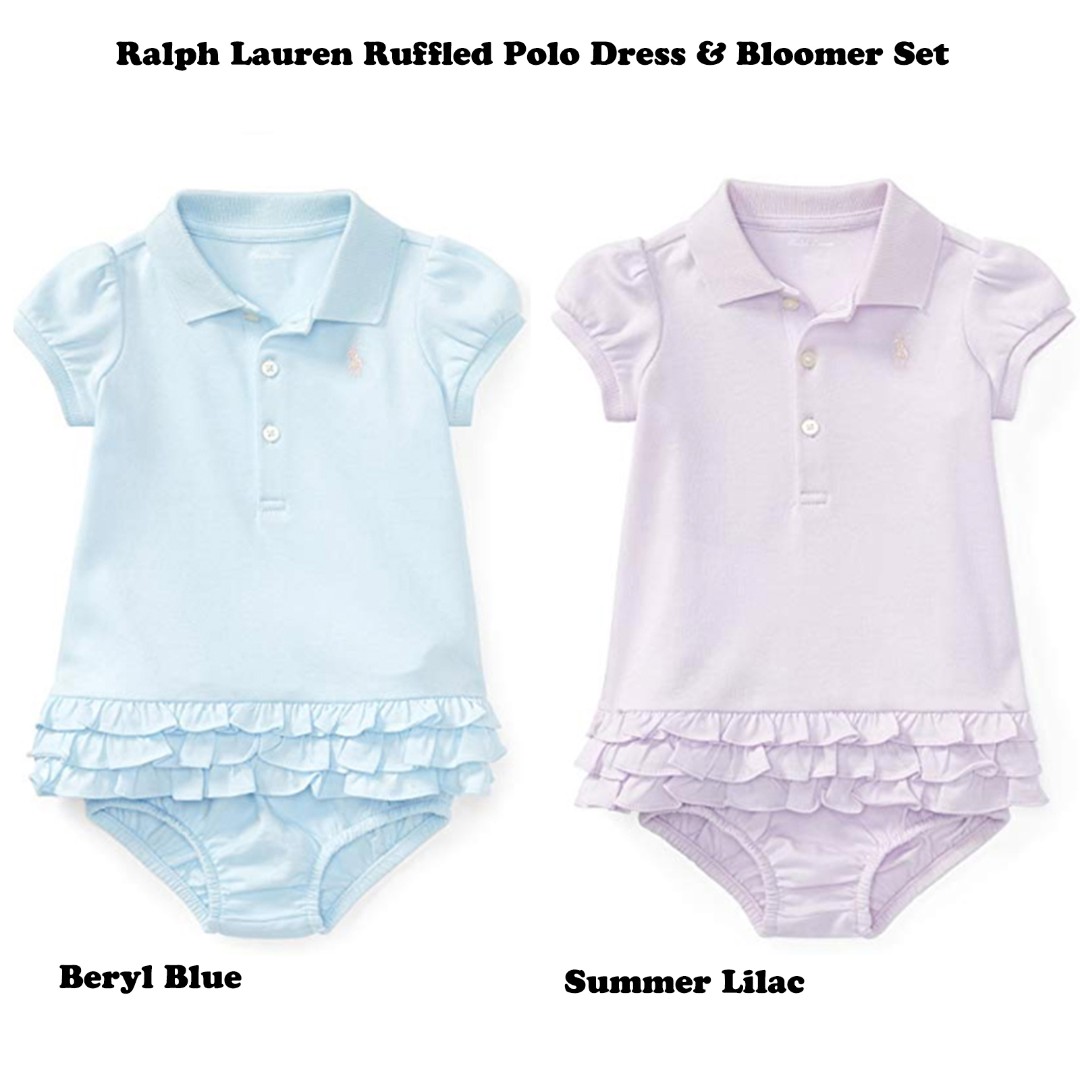 baby blue polo dress
