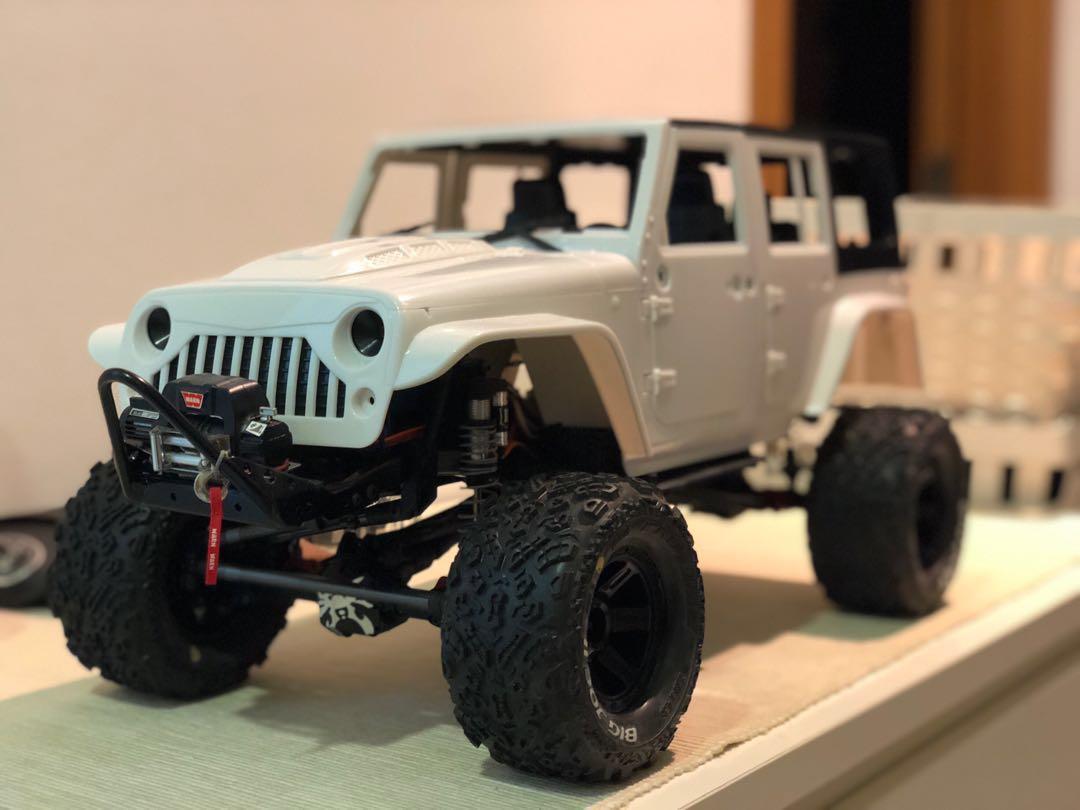 axial scx10 ii jeep wrangler body