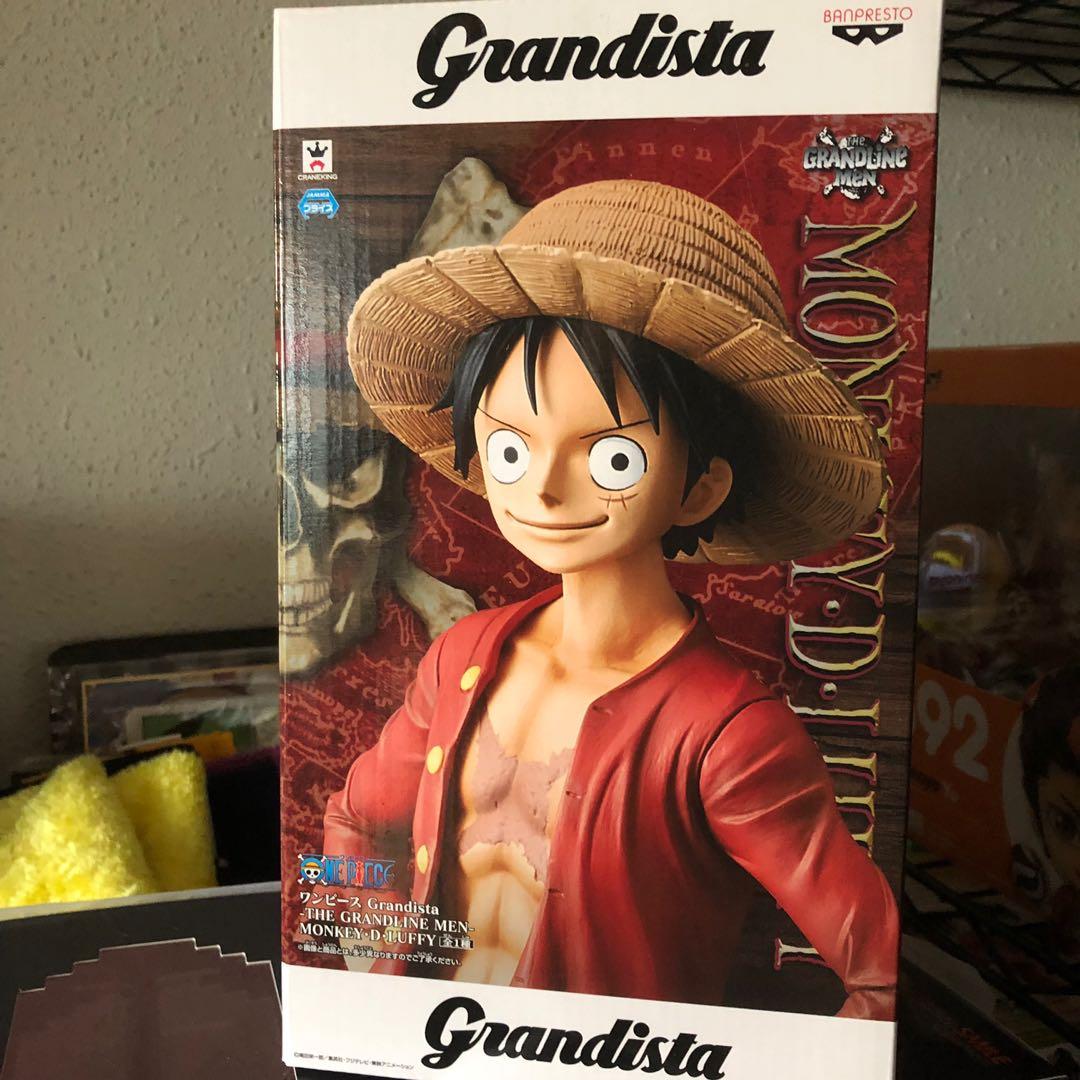 One Piece Grandista The Grandline Men Monkey D Luffy Figure Banpresto Japan 2018 Collectibles Animation Art Characters