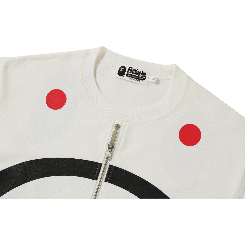 Bape big shark wide crewneck hot sale