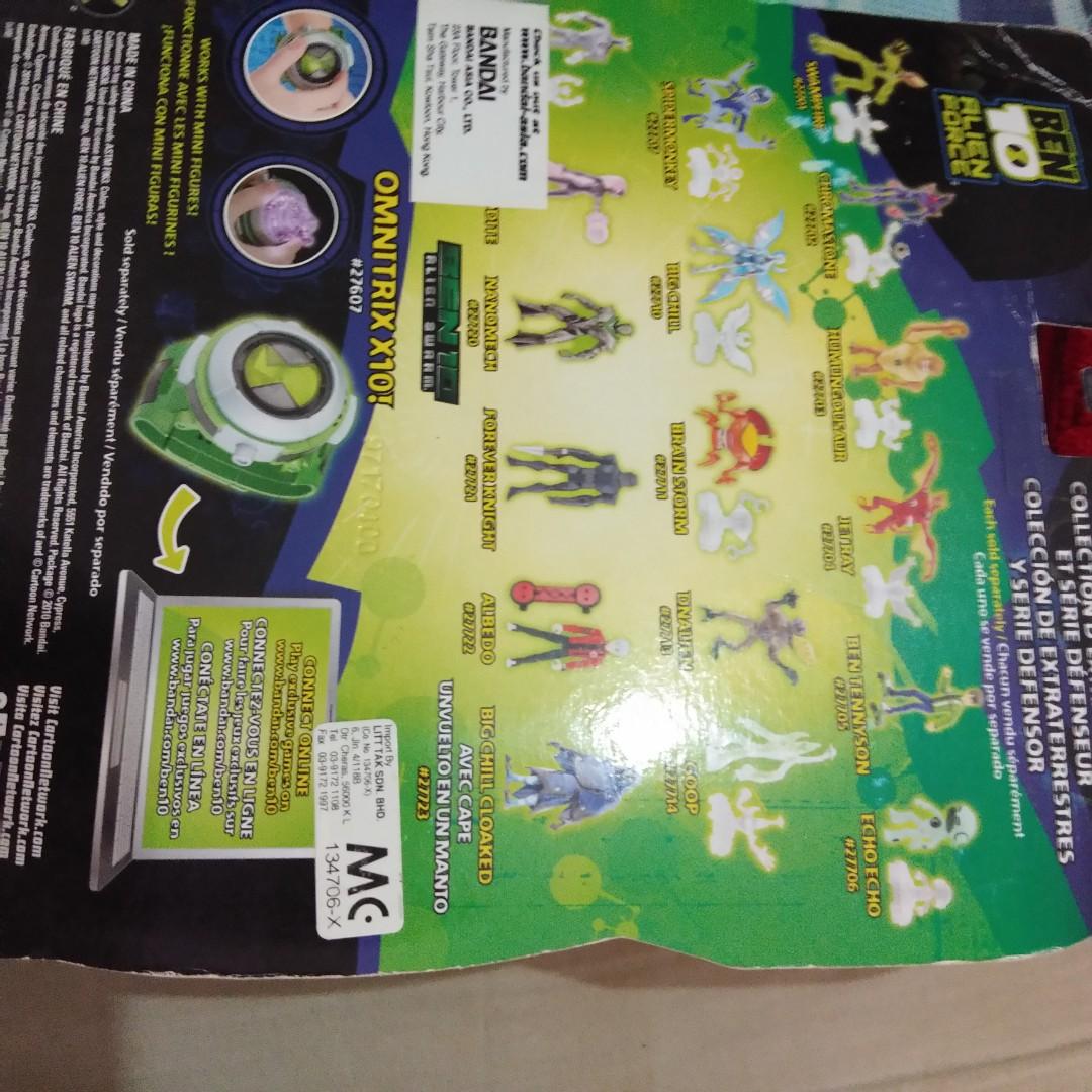 Ben 10 alien force (Category: Action & Battle Toys) located in Seri Manjung. Submitted by raffiee46 (Listing ID 201834113, Image 2). Description: .