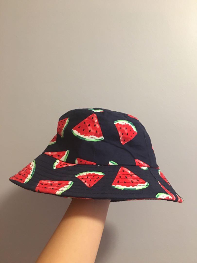 watermelon bucket hat