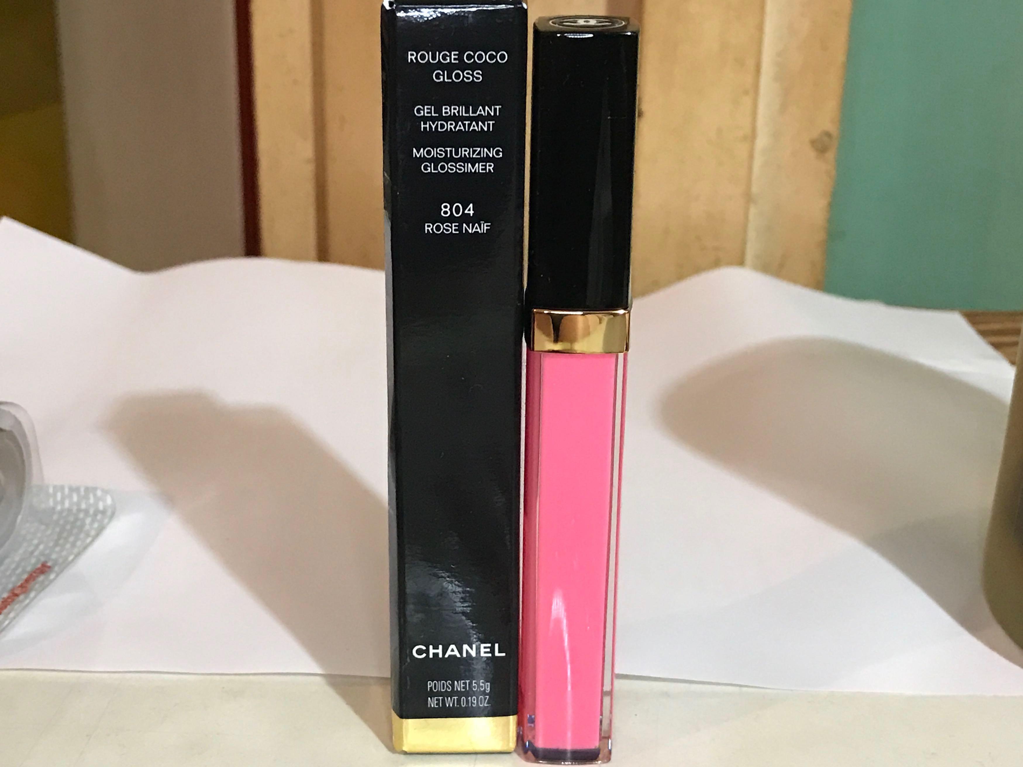 Chanel Lip Gloss - 804 Rose Naif, Beauty & Personal Care, Face, Makeup on  Carousell