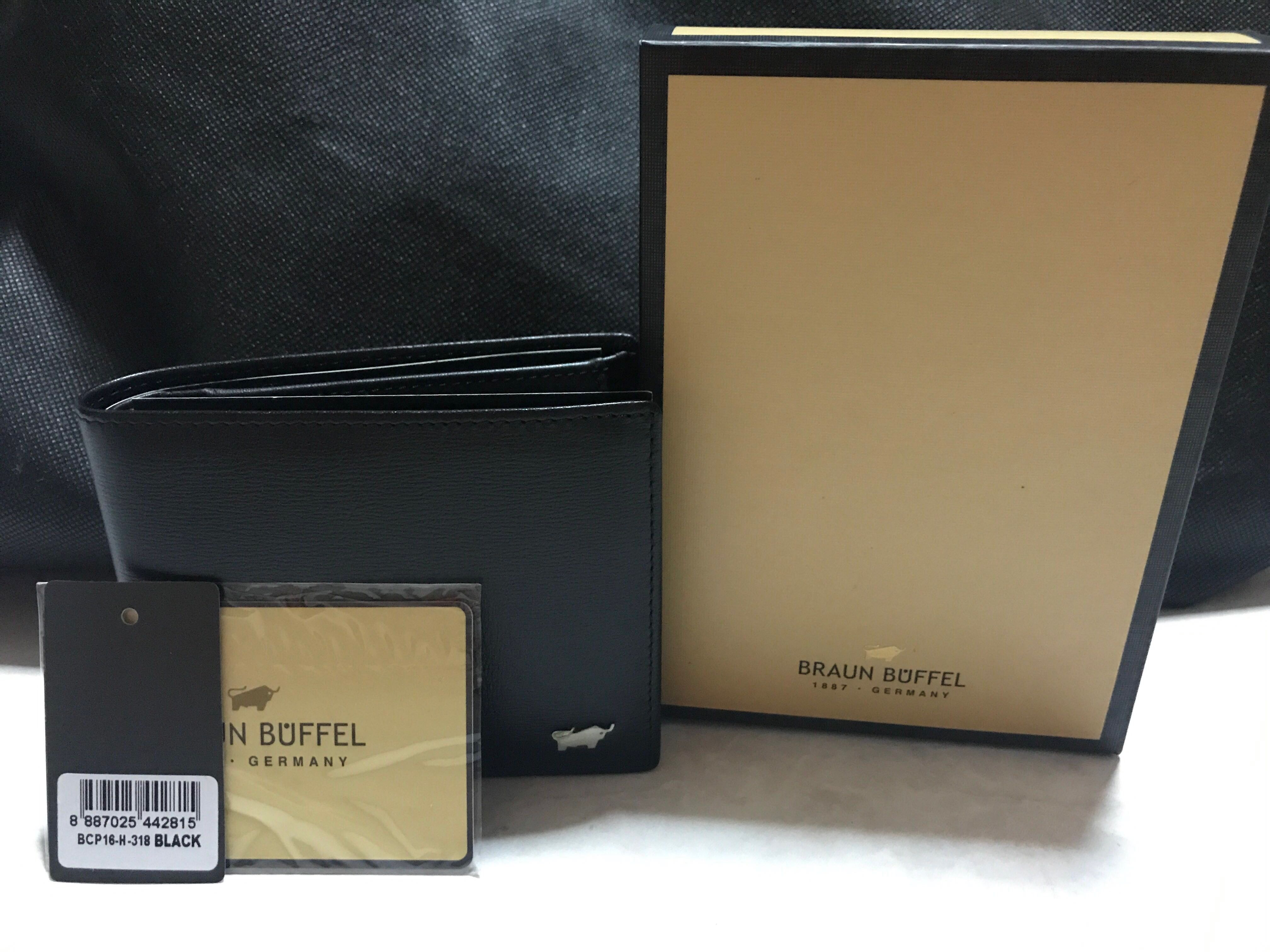 Braun Buffel Wallet With Coin Cards Compartment Men S Fashion Bags Wallets Wallets On Carousell