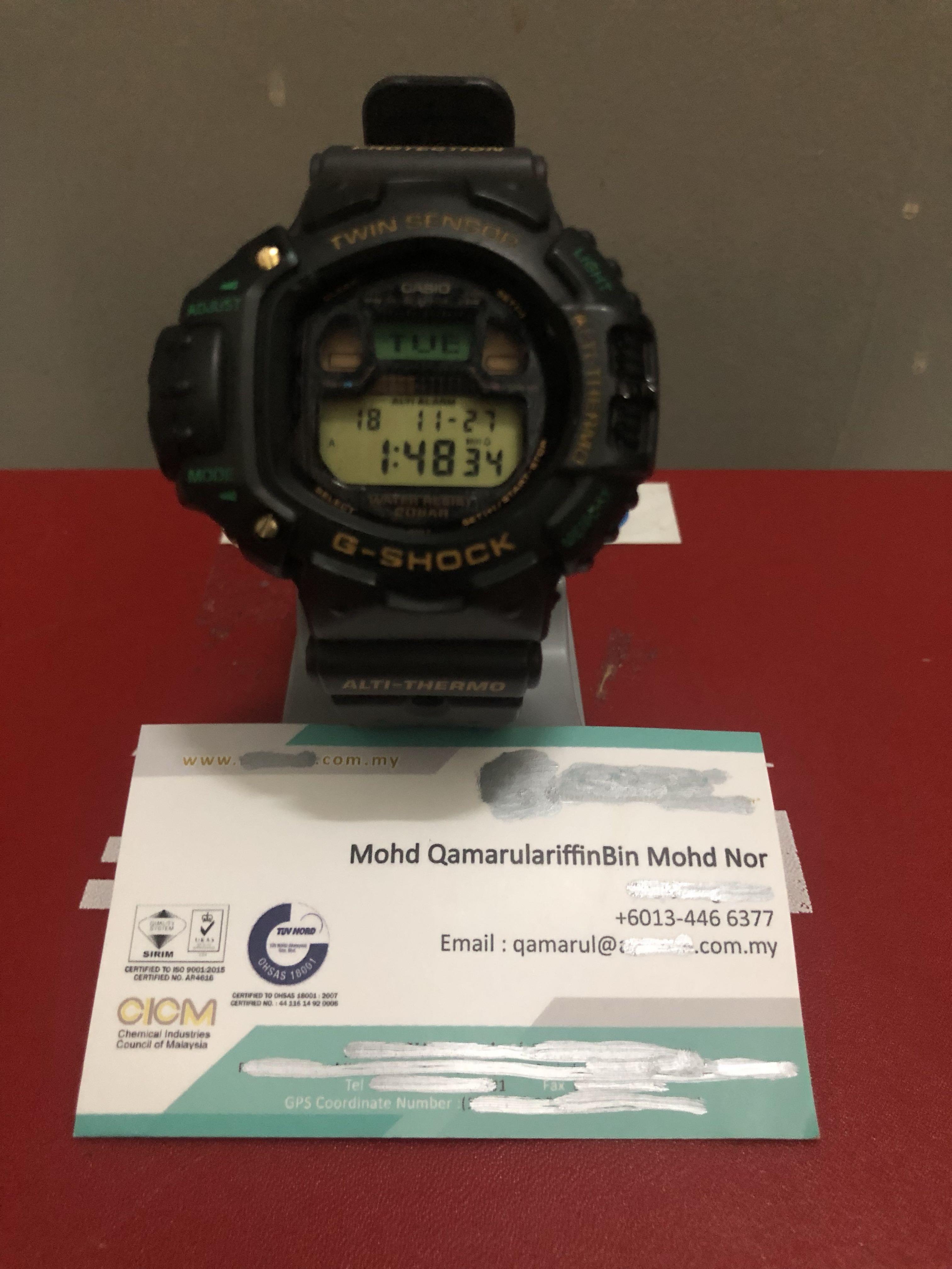 Casio G Shock Dw 6700 Skyforce Gold Vintage Alti Thermo Men S