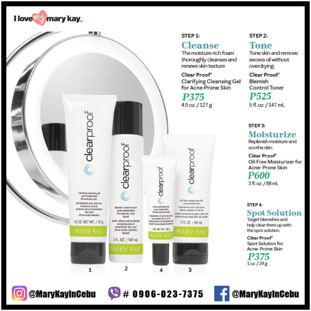 clear proof clarifying cleansing gel