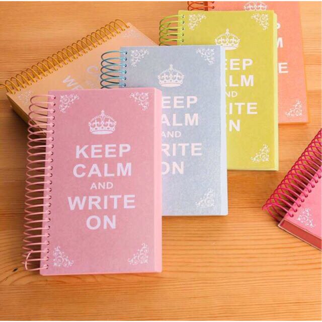 Cute Hardbound and Thick Notebooks (Pastel Colors), Hobbies & Toys