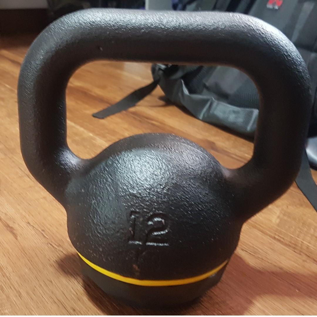 kettlebell decathlon 12 kg