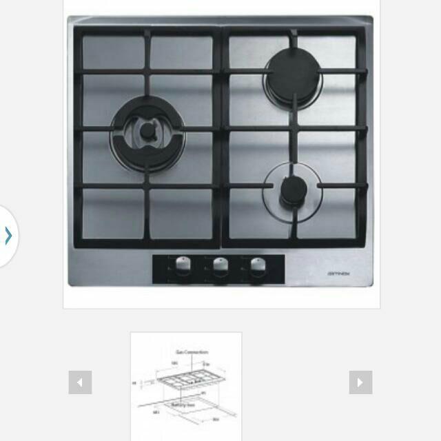 Delizia Gas Cooker Hob Dzax 630 Home Appliances Kitchenware On Carousell