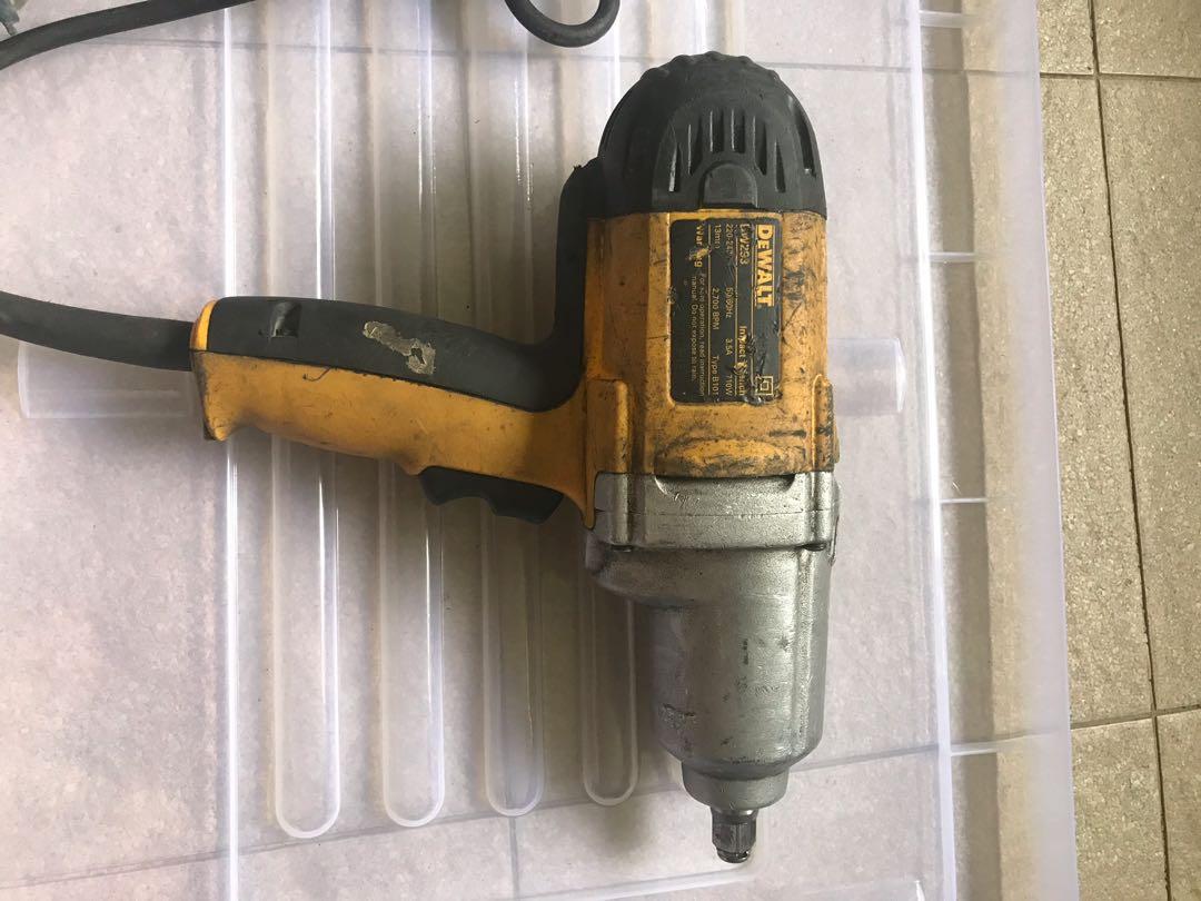 Dewalt impact wrench DW293 Furniture Home Living Home
