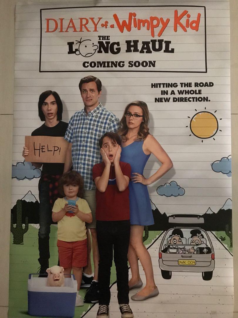 Diary Of A Wimpy Kid The Long Haul Movie Poster Everything Else On Carousell