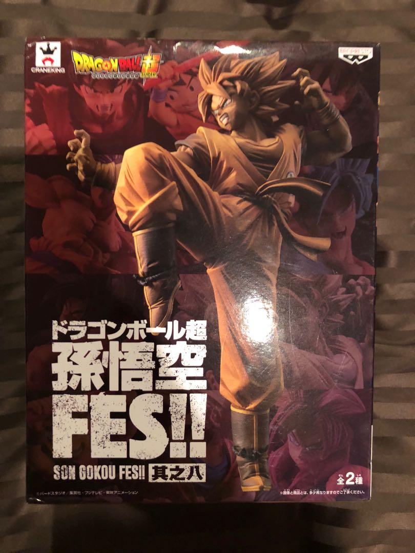 Dragonball Goku Fes Ver 8 Super Saiyan Goku Toys Games Bricks Figurines On Carousell