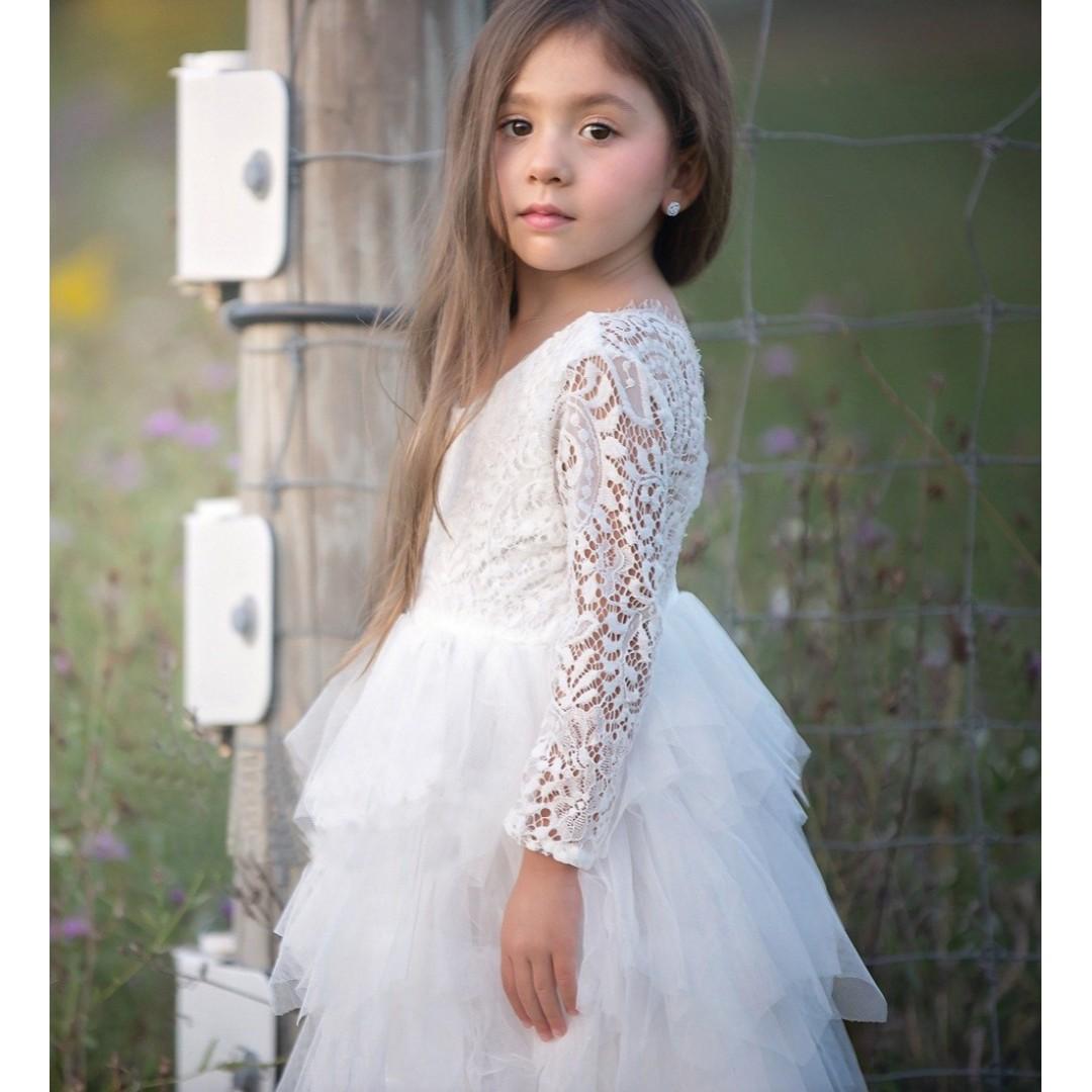 Dream Dress For Girl Lace Princess Dress For Girl Kids Dancing