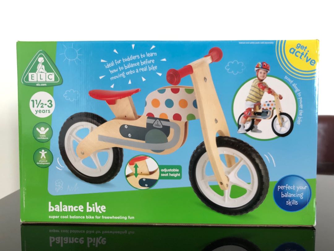 Elc wooden balance bike online