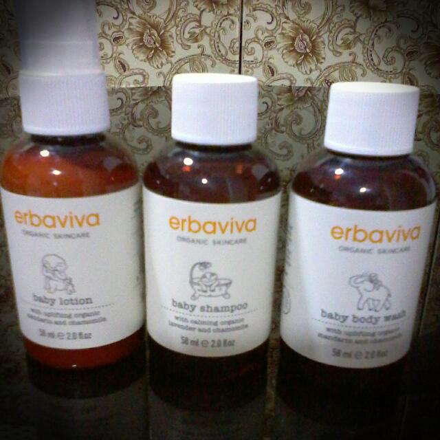 erbaviva baby body wash