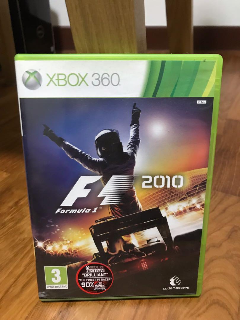 F1 2010 Xbox 360 Game Toys Games Video Gaming Video Games On Carousell