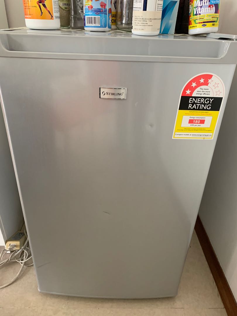 Fridge Stirling upright freezer 82L STRH82S, TV & Home Appliances